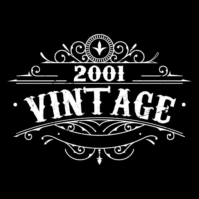 Vintage 2001 - Cadeau D'anniversaire 2001
