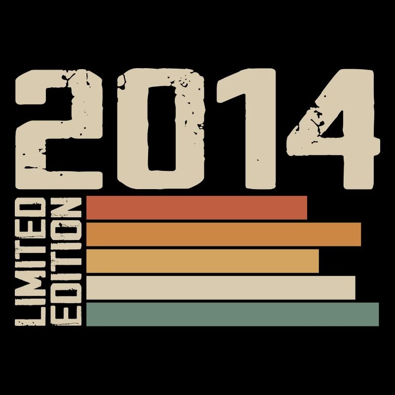 2014 Vintage - Retro 2014 Cadeau Anniversaire 2014