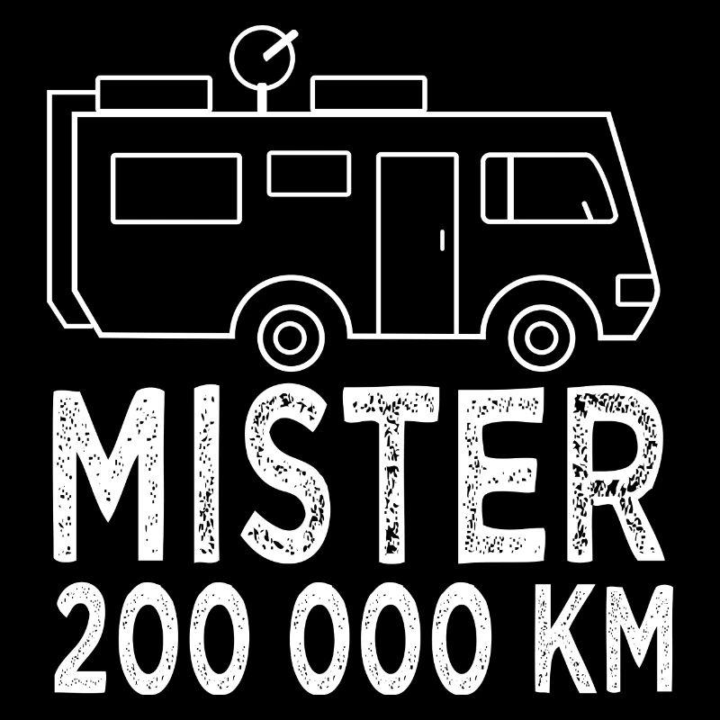 Campingplatz Mister 200.000 km Wohnmobil Geschenk