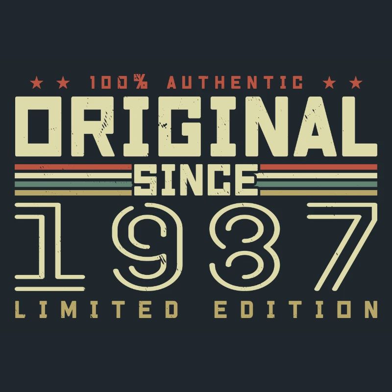 Original 1987 Retro 1987 Birthday Gift