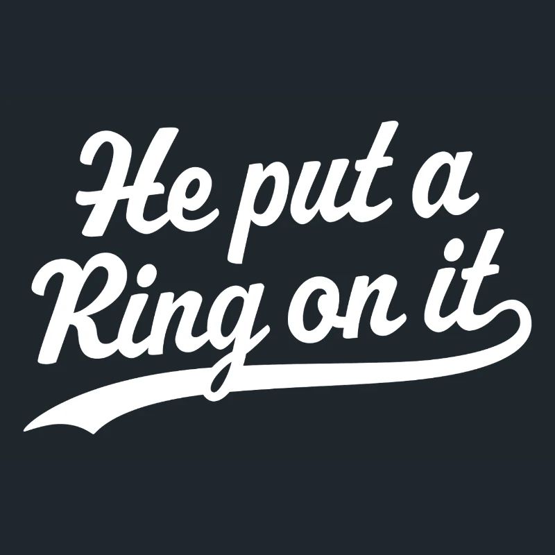 Il y a mis une bague