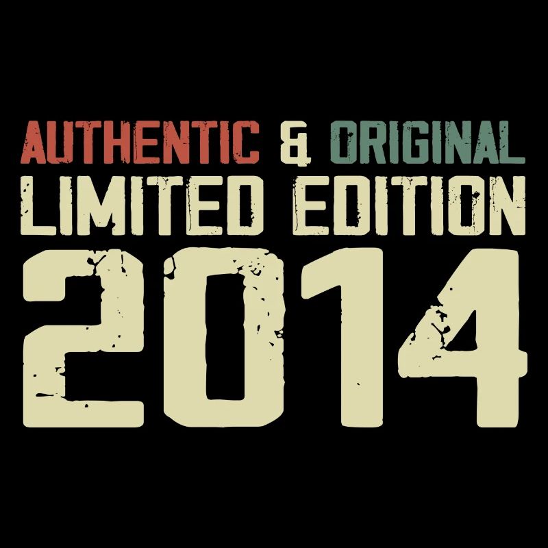 2014 Birthday Gift 2014 Vintage 2014 Retro