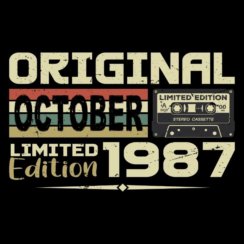Anniversaire Octobre 1987 Original | Octobre 1987