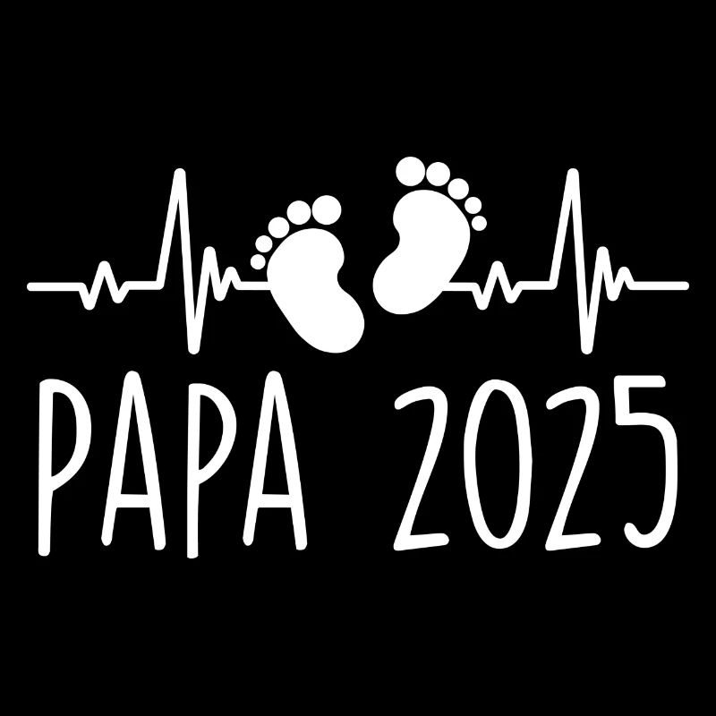 Papa 2025 Frequenz Herschlag Vatertagsgeschenk