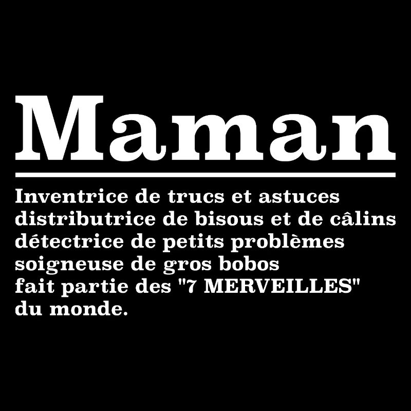 Maman définition humour