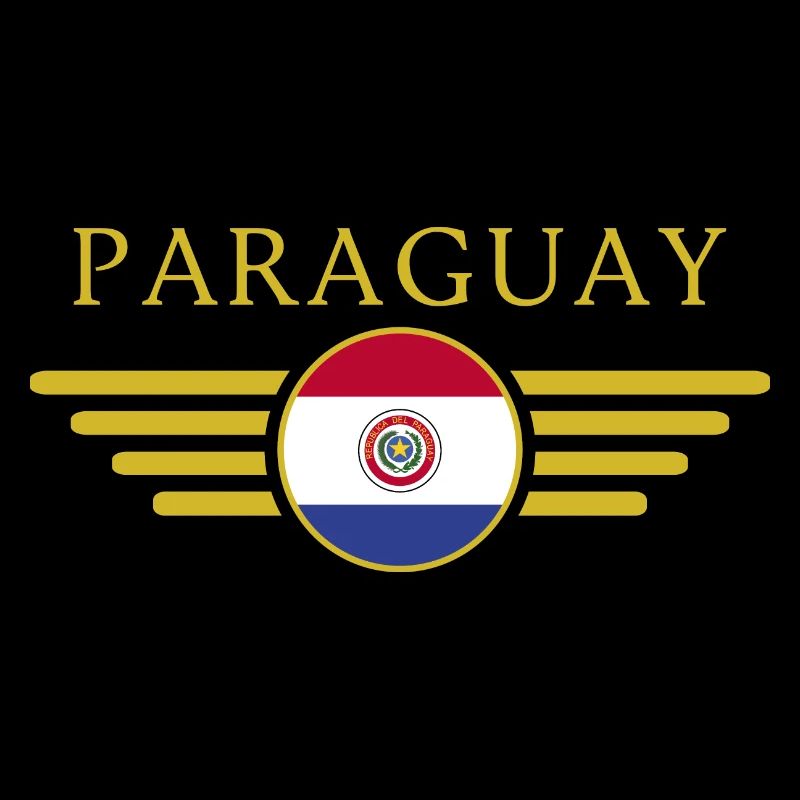 J’aime le Paraguay, T-shirt design de style élégance