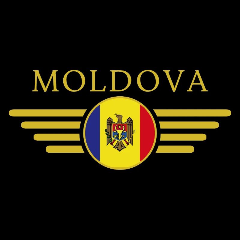 I Love Moldova, Elegance Style Design T-Shirt