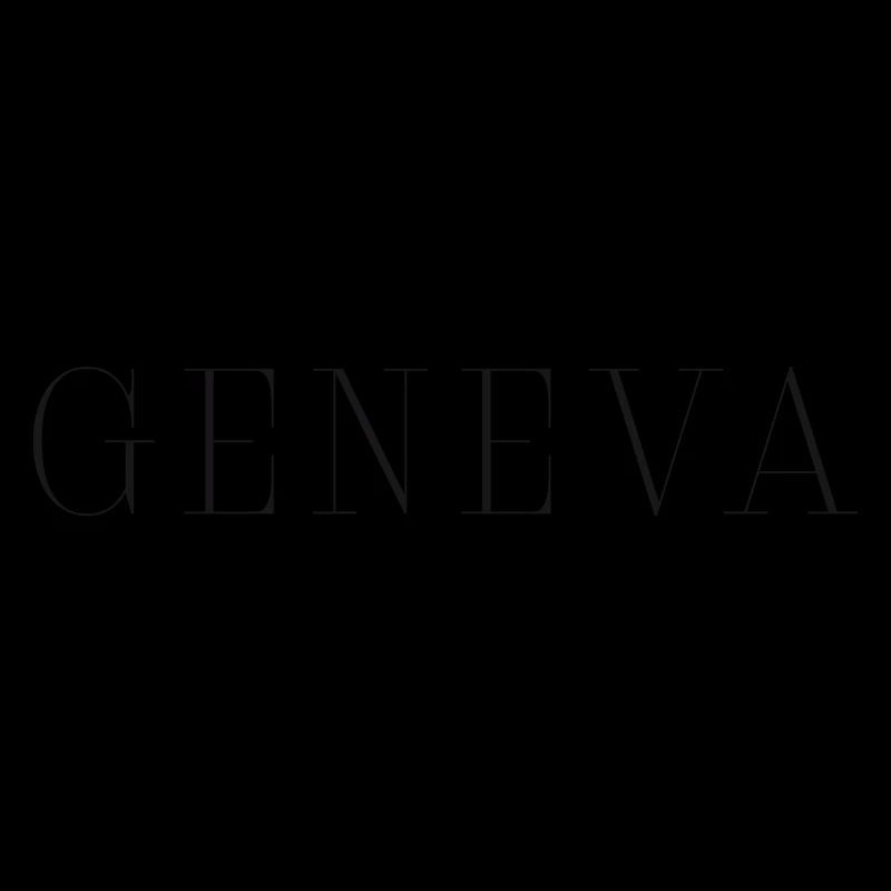 T-Shirt Design de Style Élégance Genève