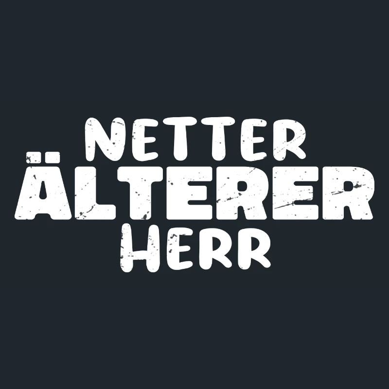 Netter Älterer Herr