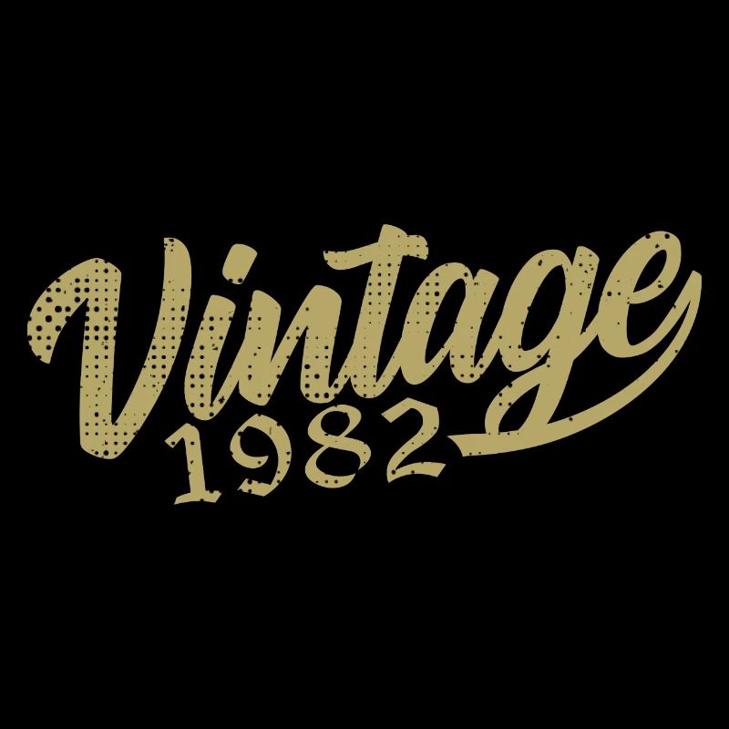 1982 Vintage 1982 Retro 1982 Birthday Gift
