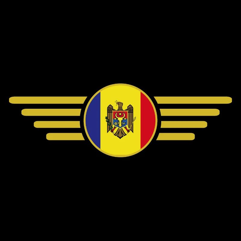I Love Moldova, Elegance Style Design T-Shirt