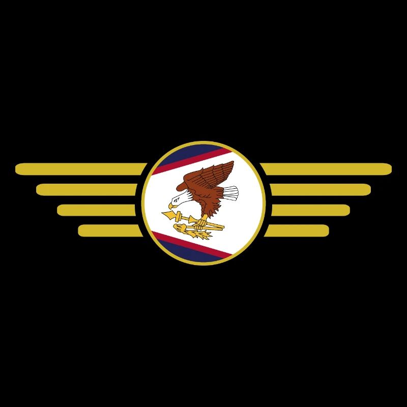 Samoa américaines, T-shirt design de style élégance