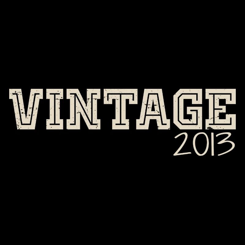 Jahrgang 2013 Original 2013 Retro 2013 Geschenk 2013