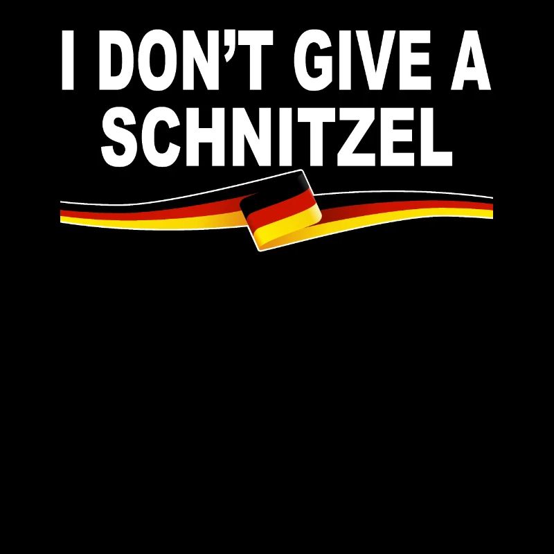 I dont give a Schnitzel - lustiges Humor Design