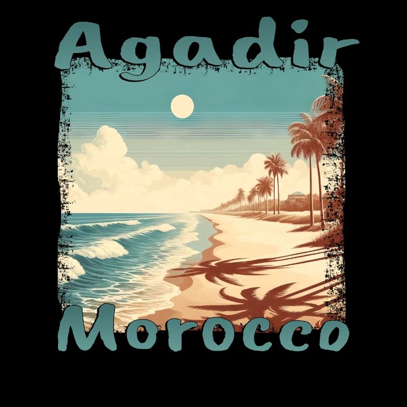 Agadir Maroc Mers du Sud Méditerranée Vacances Afrique du Nord