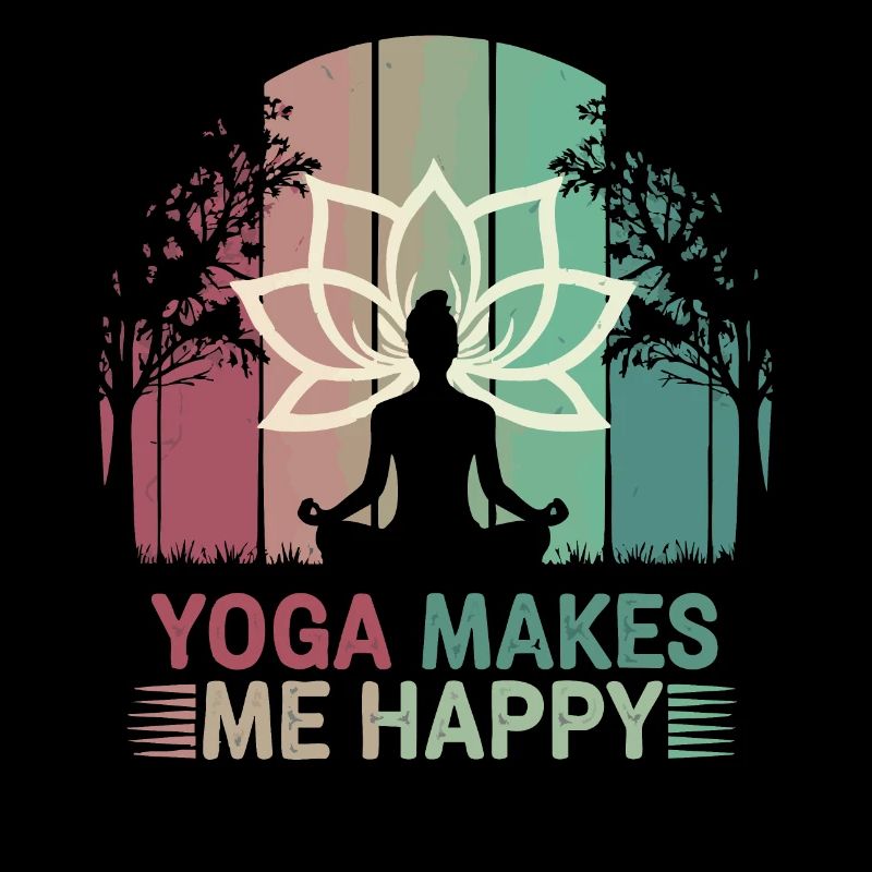 Le yoga me rend heureuse