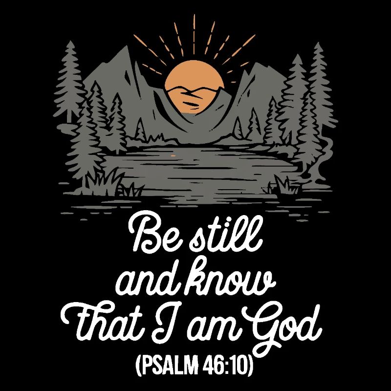 Be still and know that I’m god