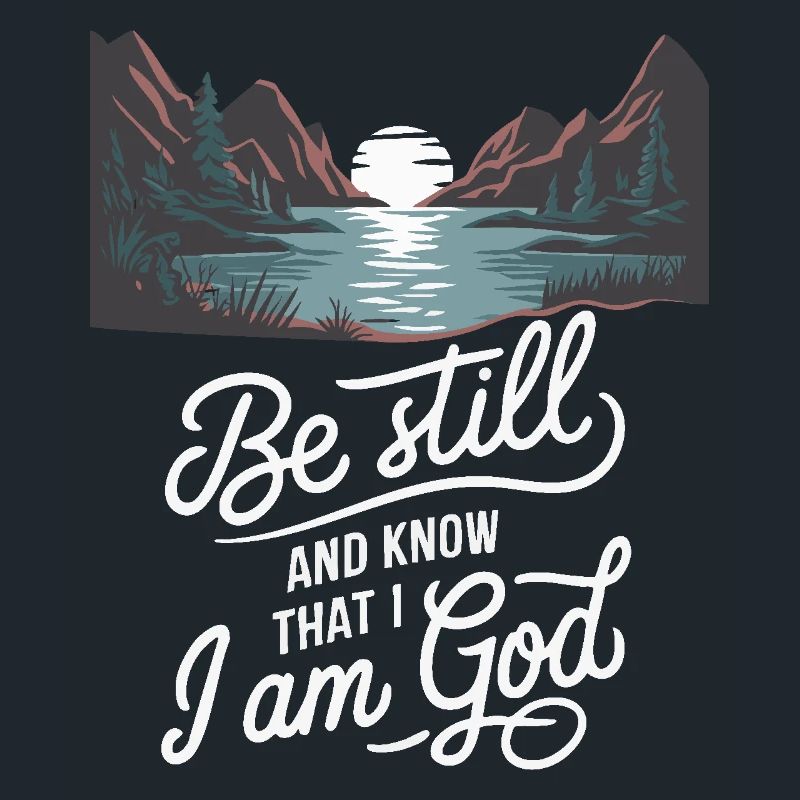 Be still and know that I’m god