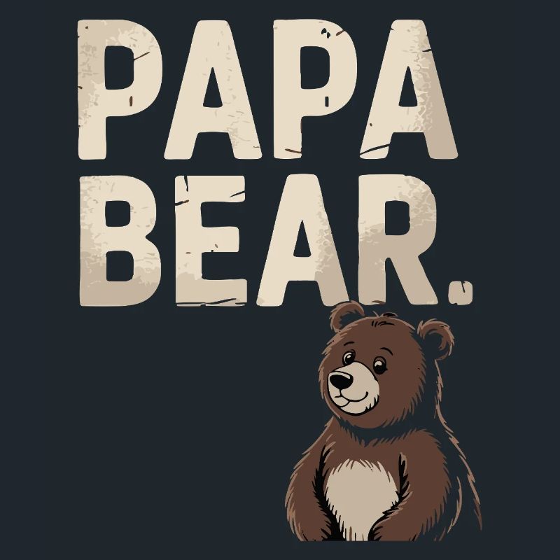 Papa Bear – Fun Design for Fathers