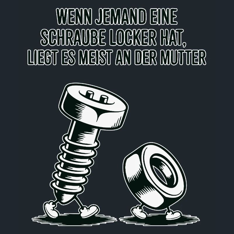 If someone has a screw loose nut saying
