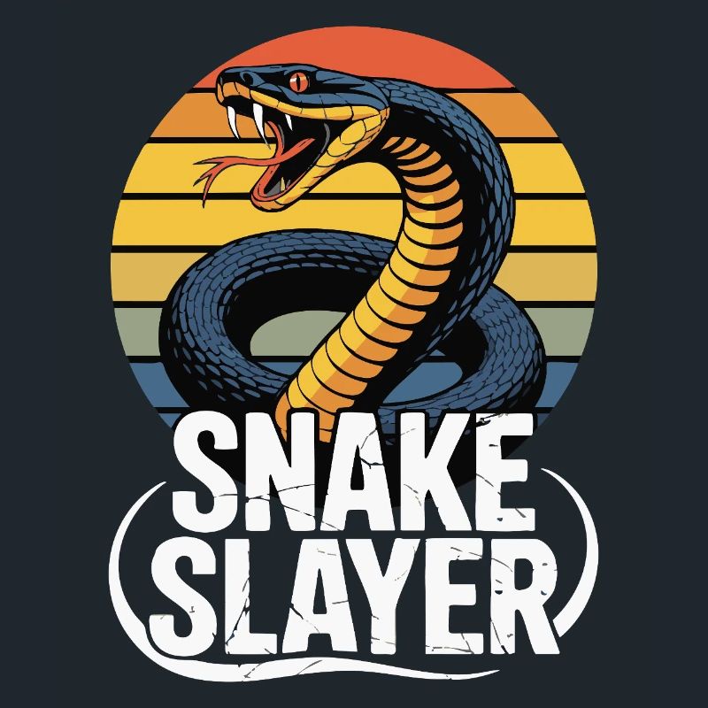 Snake hunter – Retro Schlange Design
