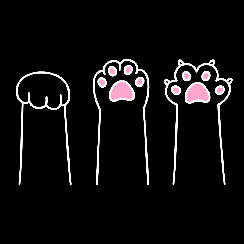 Cat Paw Game Cat Paws Stone Paper Scissors