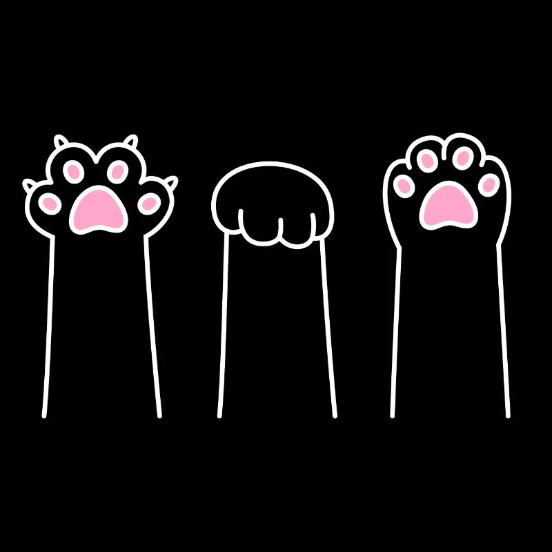 Cat Paw Game Cat Paws Scissors Stone Paper