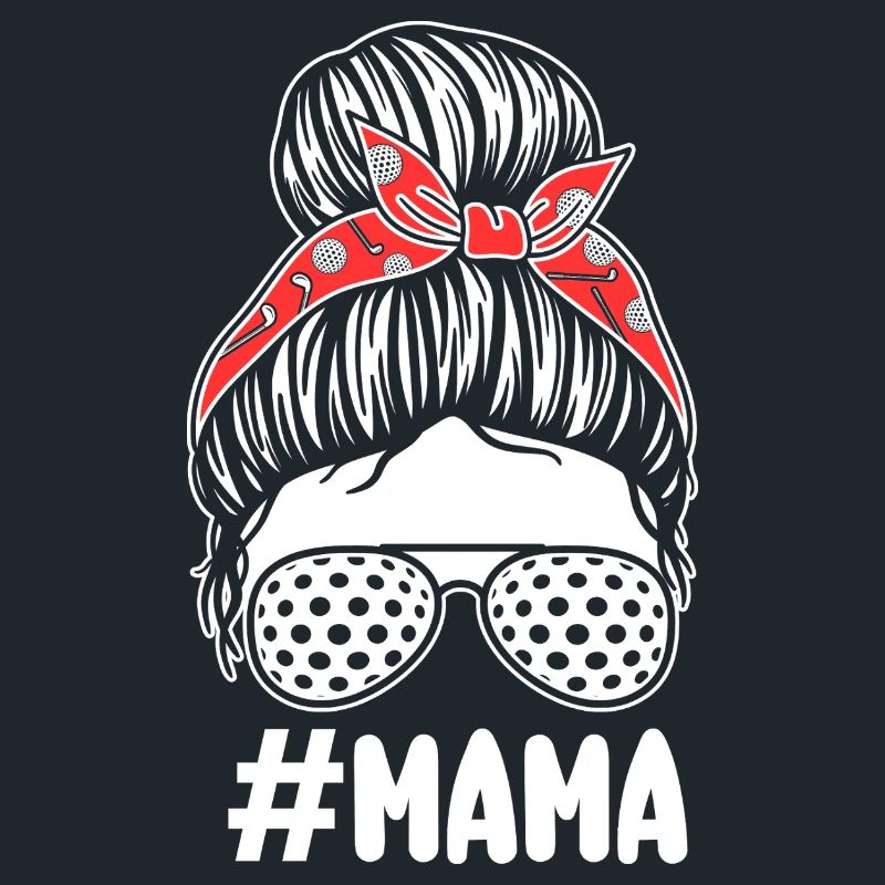 Golfspieler Mama Mutter Golf