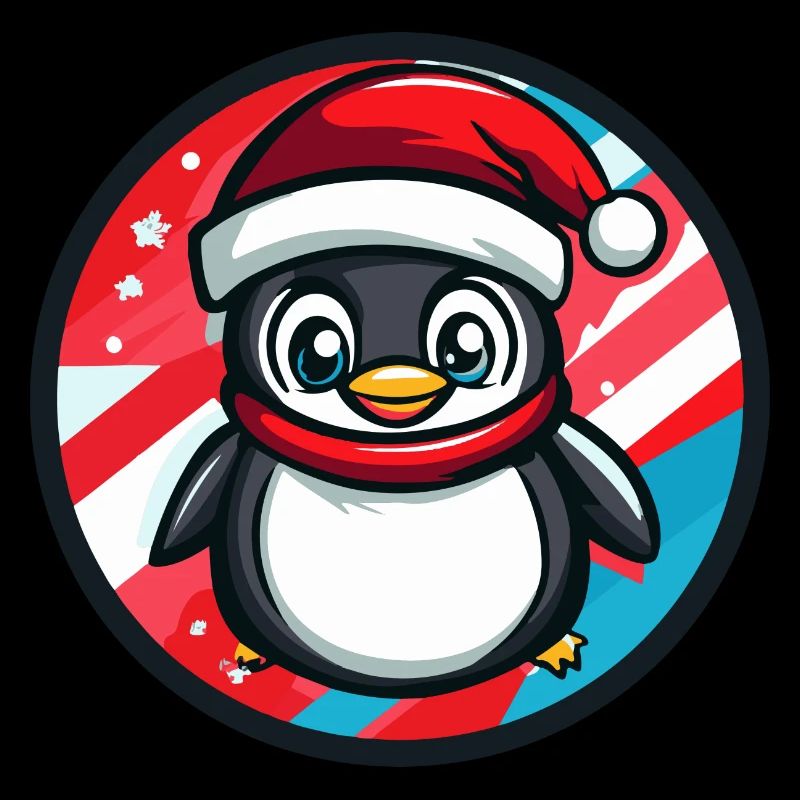 Pingouin Noël Noël