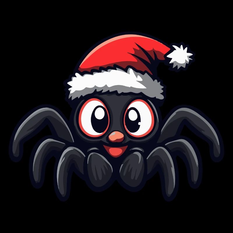 Tarantula Christmas Cute