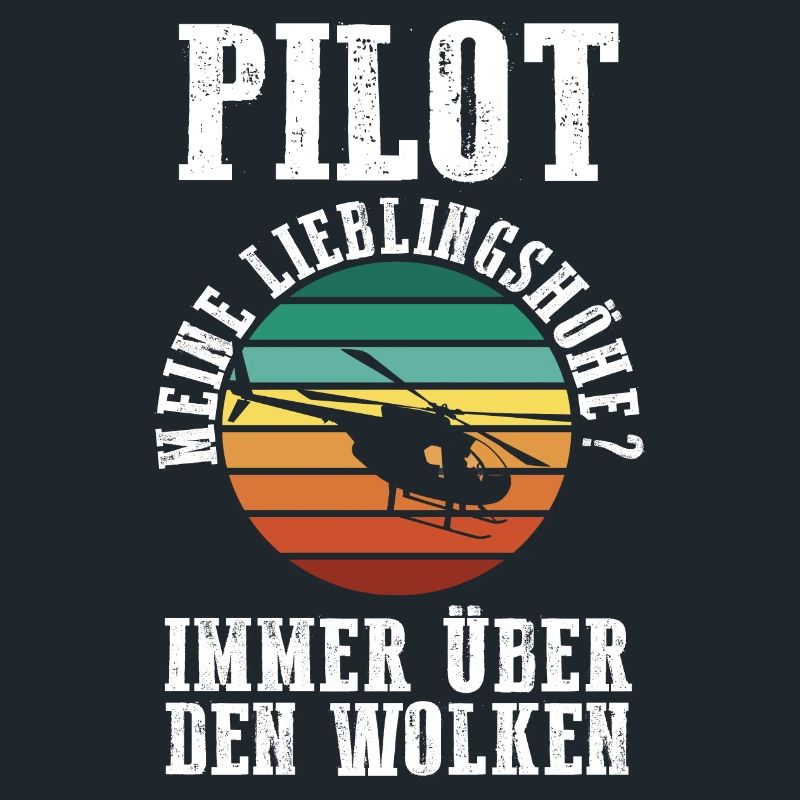 Pilote aux commandes Hélicoptère Aviateur Hélicoptère