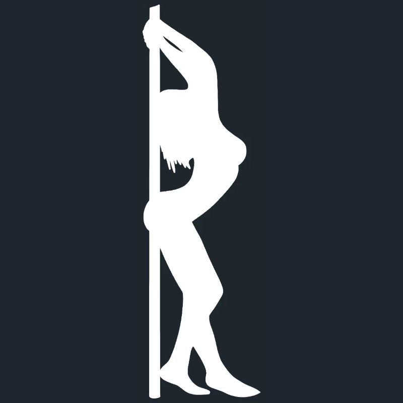 Pole Dance Silhouette Dancer Bar Dancing Woman