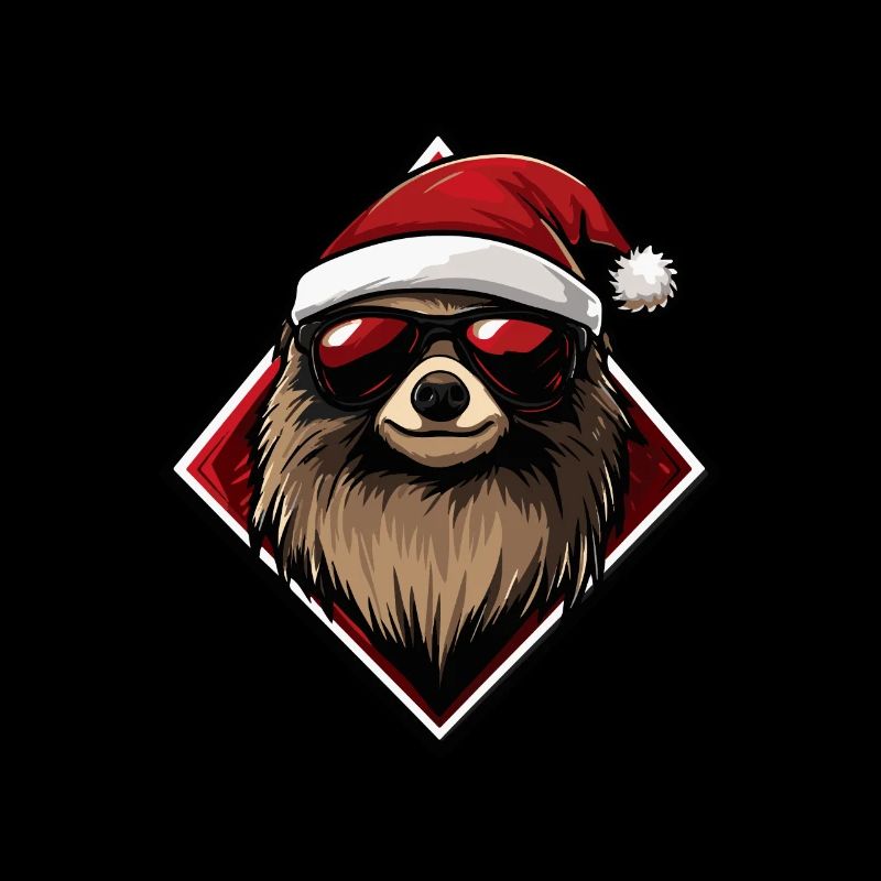 Faultier Weihnachten Cool