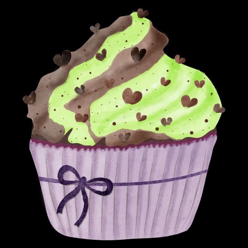 Cupcake à la pistache et au chocolat