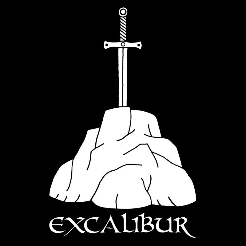 L'épée Excalibur (blanc)