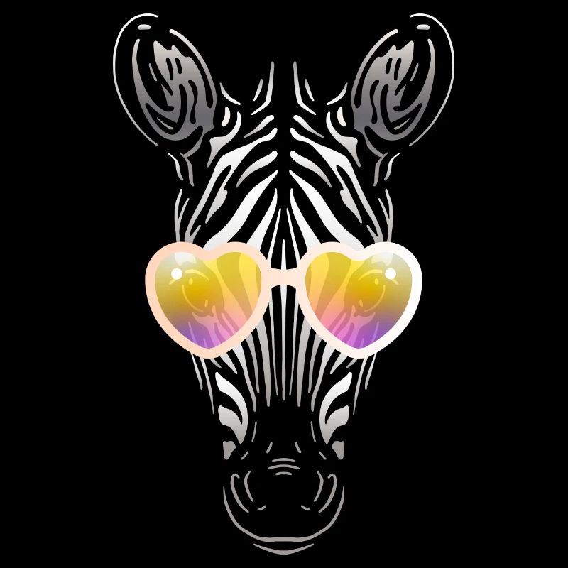 Zebra with Sunglasses