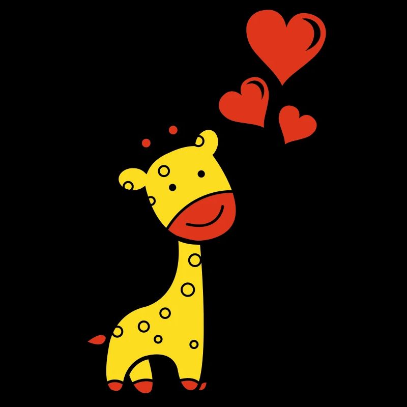 Girafe amoureuse