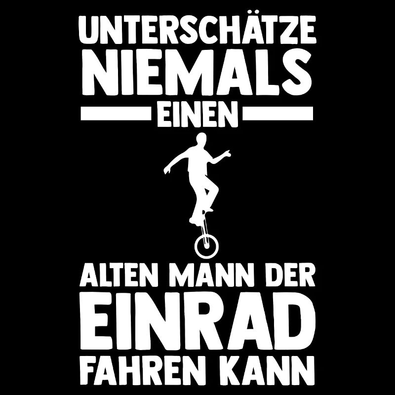Kunstrad Fahrrad Einrad