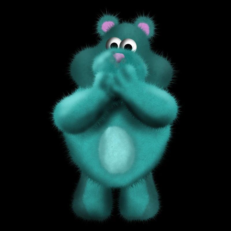 Fluffy der fluffige Teddybär