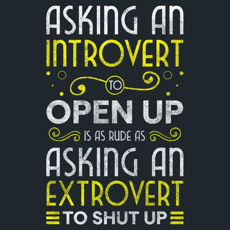 Introverti Humain Seul Célibataire