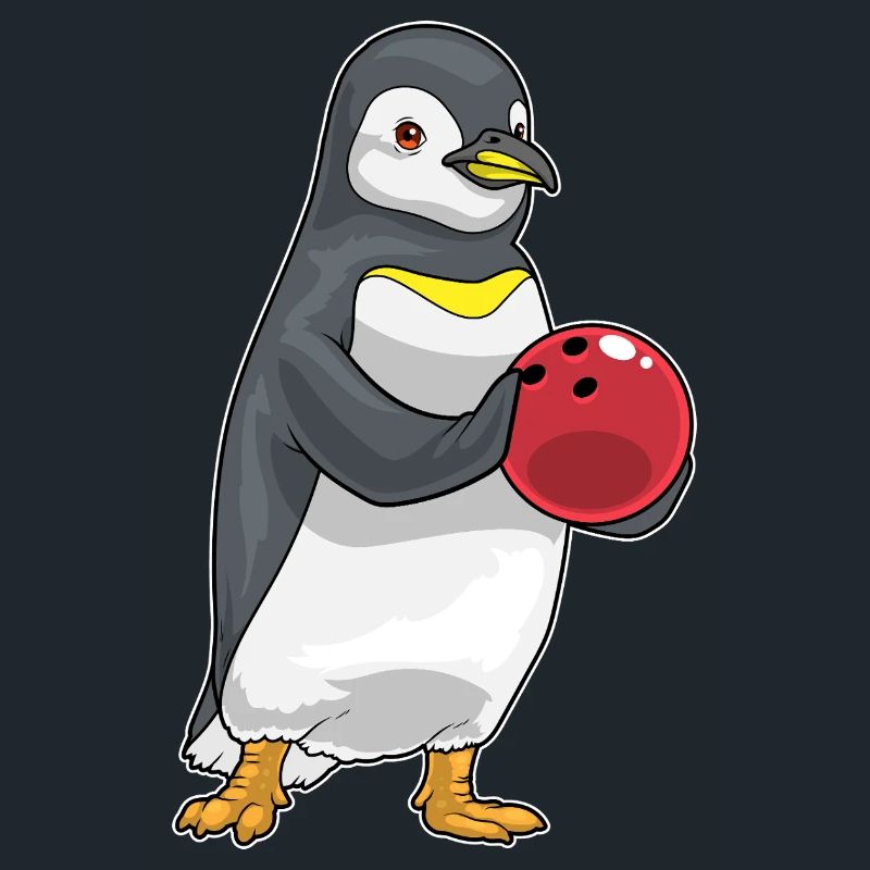 Penguin Bowling Boule de bowling