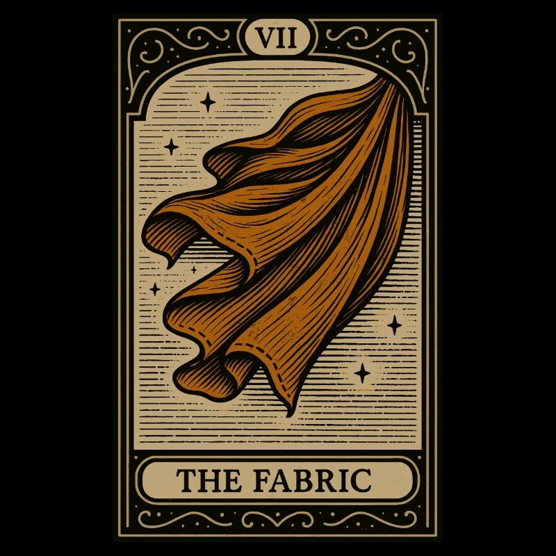 Tarot-Schneider des fließenden Stoffes