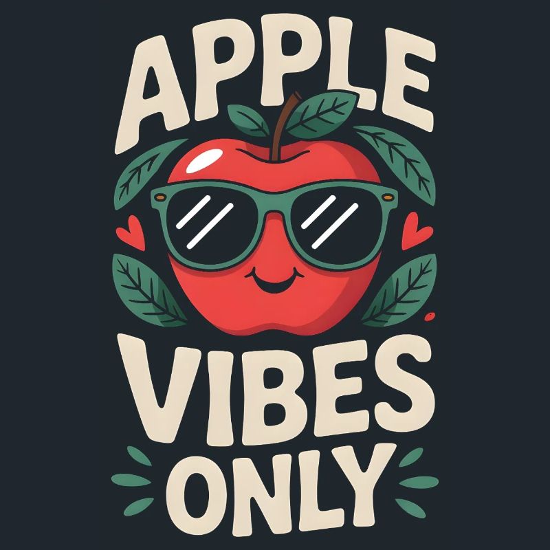 Apple Vibes Only Fall Autumn Apple Picking