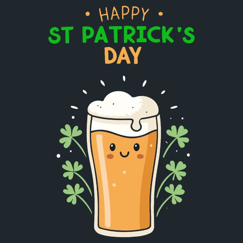 Frohes St. Patrick's Day Bier