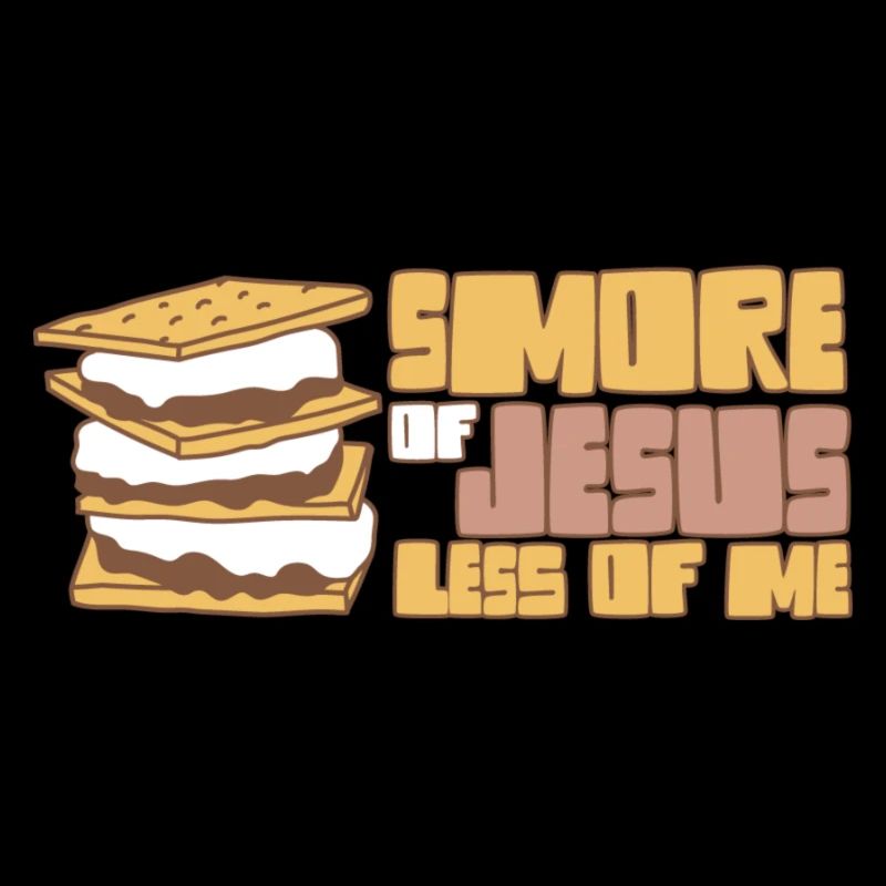 Campeur religieux Smore de Jésus Moins de