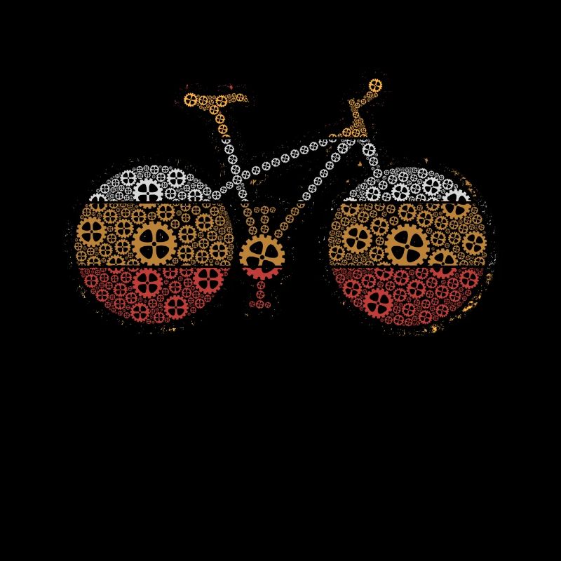 Pignon de vélo rétro