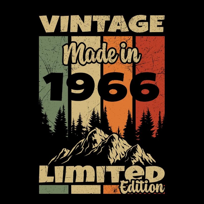Vintage Retro 1966 Anniversary Gift 1966