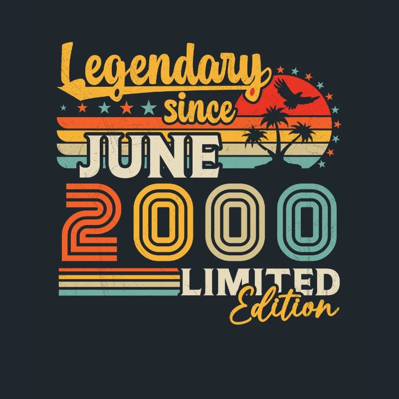 legendär seit Juni 2000 Geburtstagsgeschenk