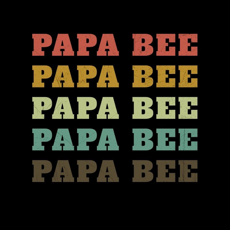 Papa Biene Imker Papa