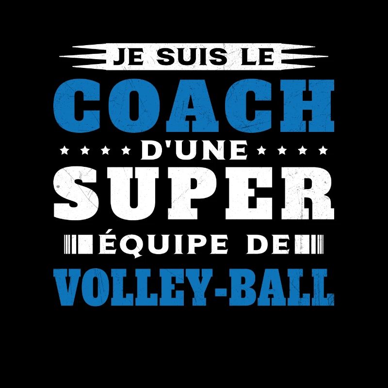 Coach D'une Super Équipe De Volleyball Cadeau